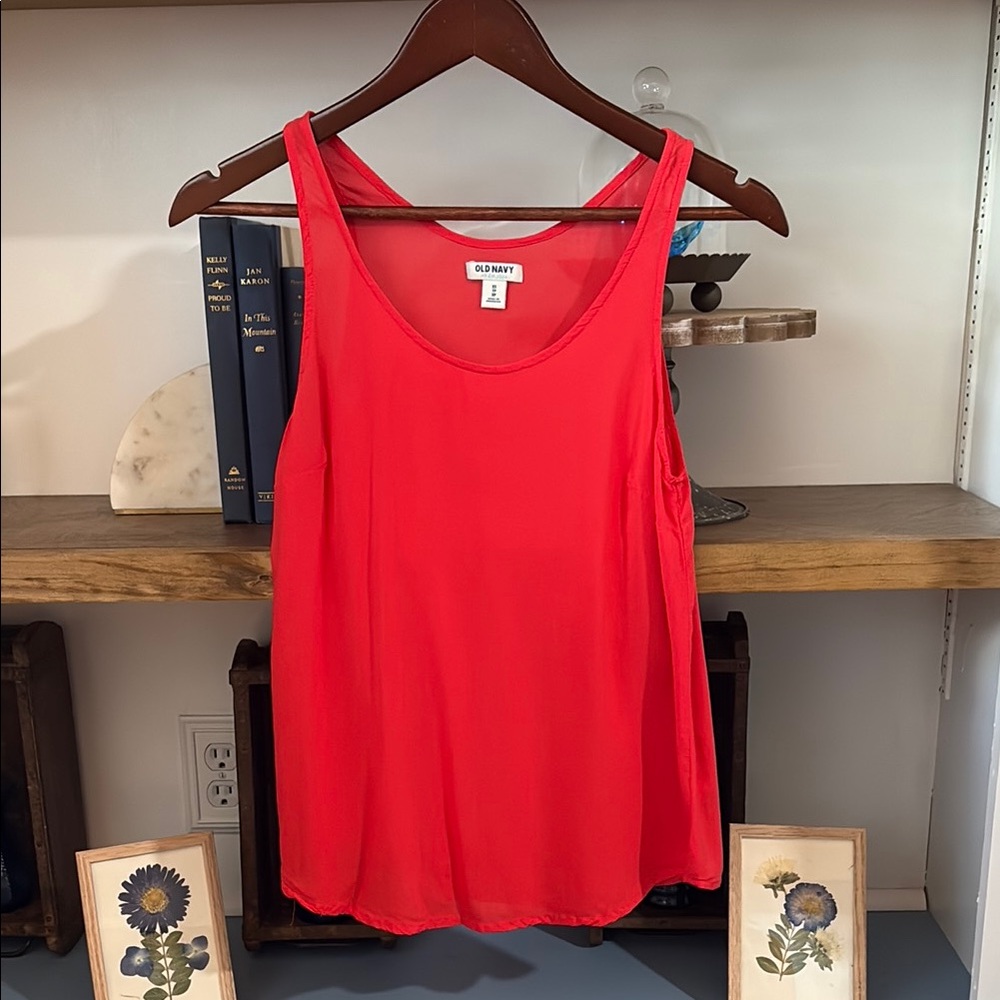 Red Women's Tank Top